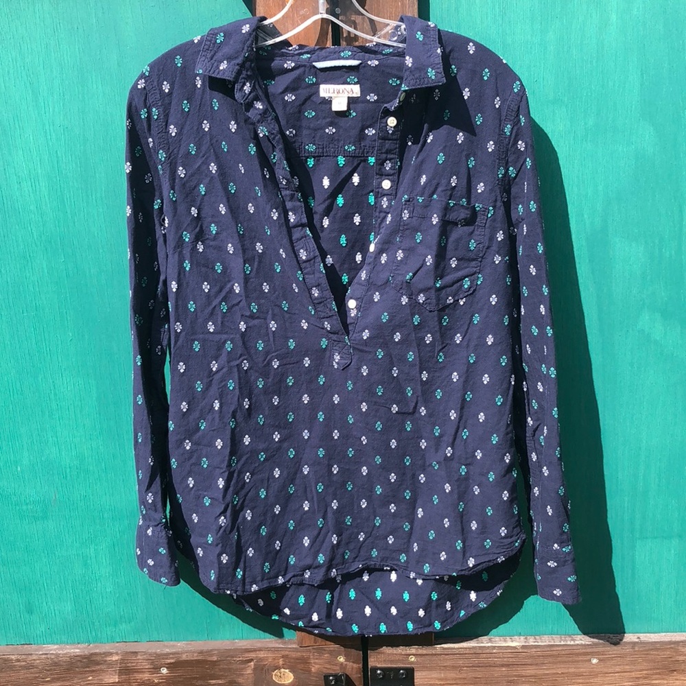 LAST CHANCE ⏳⏳⏳ 4/10$ - Merona 3/4 button down top
